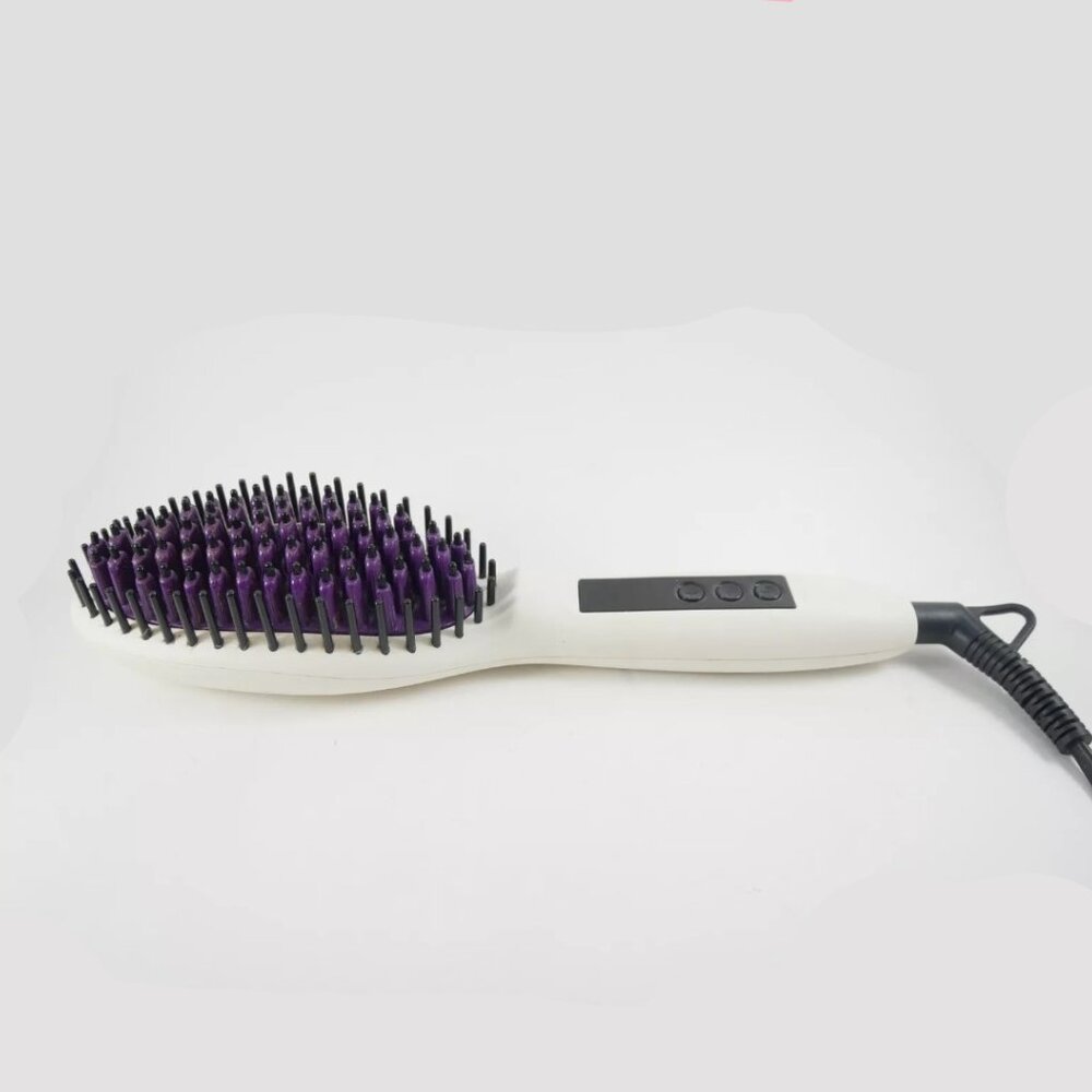 Instyler Straight Up Brush Ceramic Straightener ~ Very Clean ~ Model 00484
